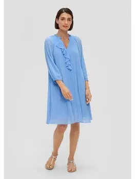 Короткое платье sOliver BLACK LABEL kurz, синий