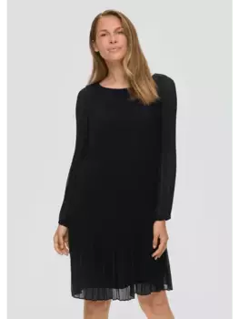 Короткое платье sOliver BLACK LABEL kurz, черный