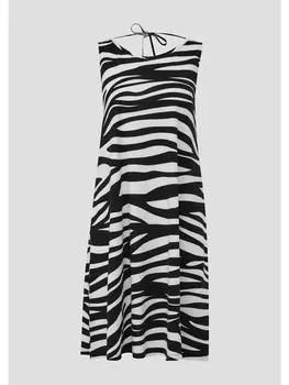 Короткое платье sOliver kurz, черный