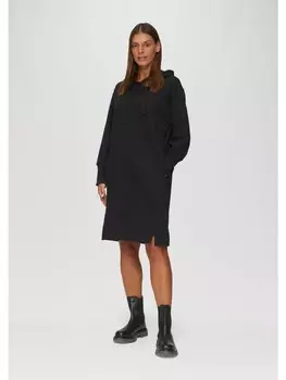 Короткое платье sOliver kurz, черный
