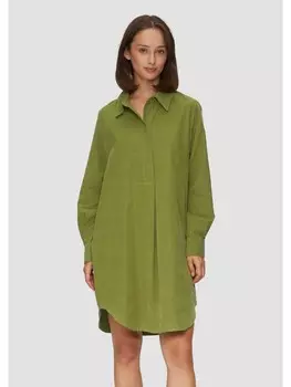 Короткое платье sOliver kurz, оливковый