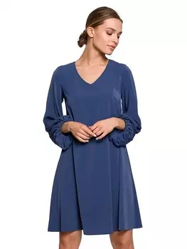 Короткое платье Stylove, синий