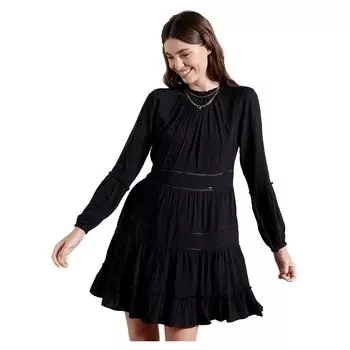 Короткое платье Superdry Richelle, черный