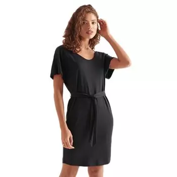 Короткое платье Superdry The Waist Mini, черный