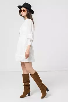 Короткое платье Susi с точкой Pepe Jeans London, белый