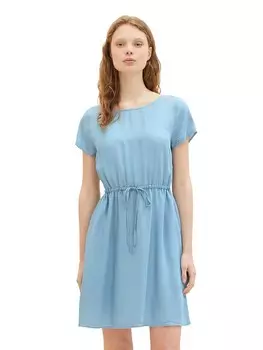 Короткое платье Tom Tailor, голубой