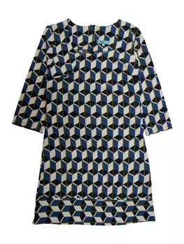 Короткое платье TOOCHE Mini Cube, синий