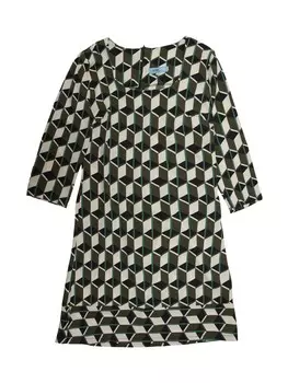 Короткое платье TOOCHE Mini Cube, зеленый