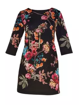 Короткое платье TOOCHE Mini The Key, черный