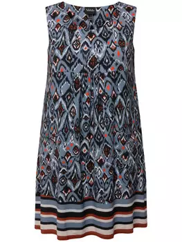 Короткое платье Ulla Popken, цвет gletscherblau