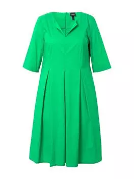 Короткое платье Ulla Popken, цвет naturgrn