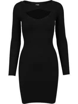 Короткое платье Urban Classics er, черный