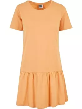 Короткое платье Urban Classics er, цвет paleorange