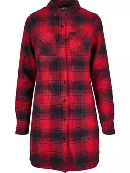 Короткое платье Urban Classics er, цвет darkblue/red