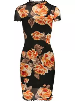 Короткое платье Urban Classics er, цвет mangorose