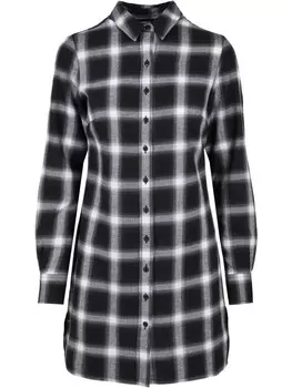 Короткое платье Urban Classics er, цвет black/white