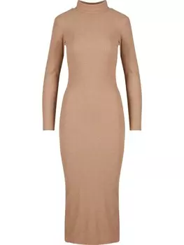 Короткое платье Urban Classics Kleider, цвет beigemelange