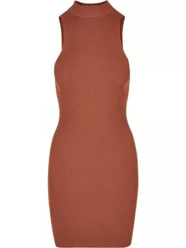 Короткое платье Urban Classics Kleider, цвет terracotta