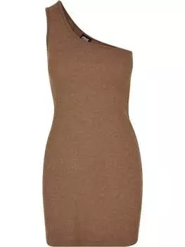 Короткое платье Urban Classics Kleider, цвет darkkhaki