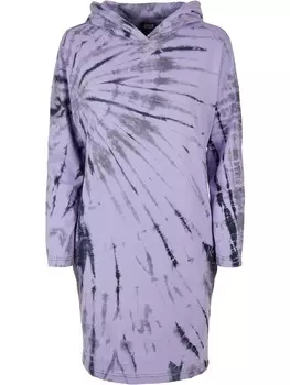 Короткое платье Urban Classics Kleider, цвет black/lavender