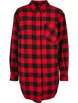 Короткое платье Urban Classics Kleider, цвет black/red