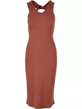 Короткое платье Urban Classics Kleider, цвет terracotta