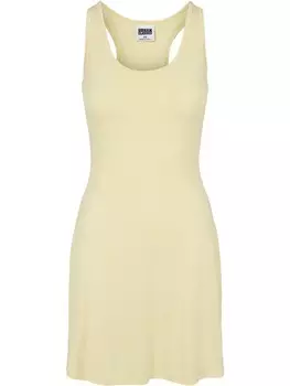 Короткое платье Urban Classics Kleider, цвет softyellow
