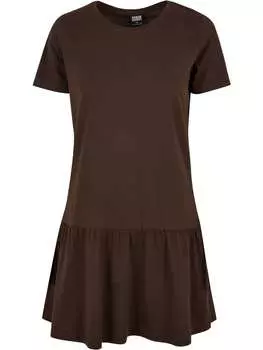 Короткое платье Urban Classics Kleider, коричневый