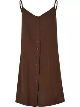 Короткое платье Urban Classics Kleider, коричневый