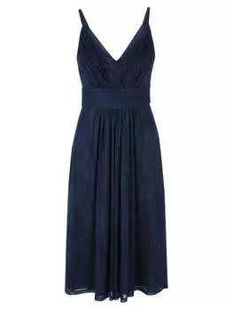 Короткое платье Vera Mont Abendkleid im Glitzer-Look, цвет Night Sky
