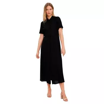 Короткое платье Vero Moda Ally Exp Short Sleeve, черный