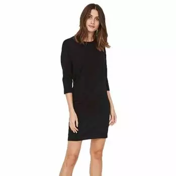Короткое платье Vero Moda Glory Vipe Aura 3/4, черный
