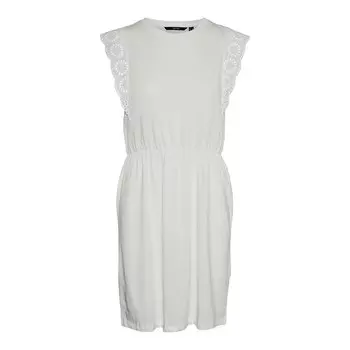 Короткое платье Vero Moda Hollyn Lace Sleeveless, розовый