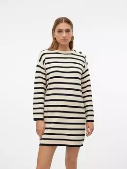 Короткое платье Vero Moda, кремовый