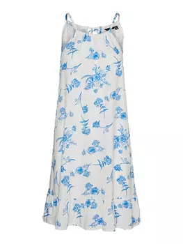 Короткое платье Vero Moda Mymilo, цвет wei/hellblau