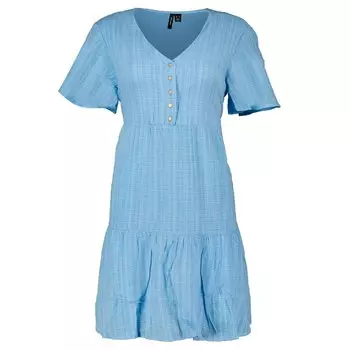 Короткое платье Vero Moda Satina Short Sleeve, синий
