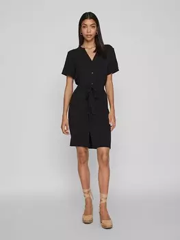 Короткое платье Vila, черный