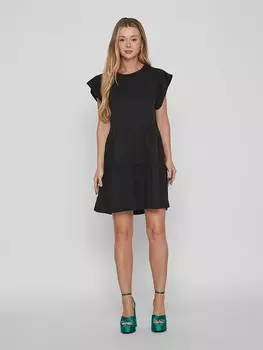 Короткое платье Vila, черный