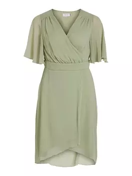 Короткое платье Vila, хаки