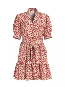 Короткое платье Vila, красный