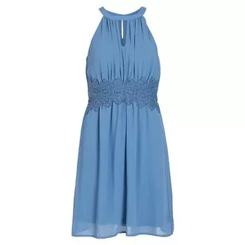 Короткое платье Vila Milina, синий