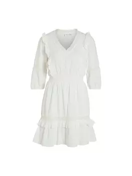 Короткое платье Vila Mini Akacia, белый