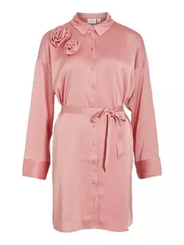 Короткое платье Vila, розовый