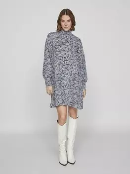 Короткое платье Vila, синий