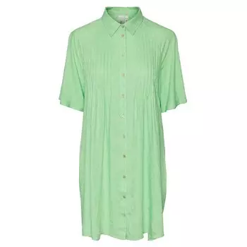 Короткое платье Yas Fira 3/4 Sleeve, зеленый