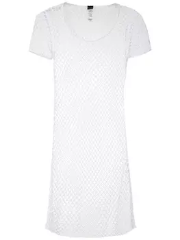 Короткое пляжное платье Amir Slama, белый