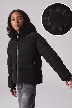 Короткое пуховое пальто для мальчиков Smallsaints, черный