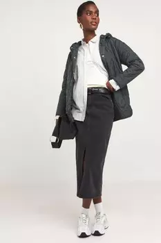 Короткое стеганое пальто Jd Williams, серый