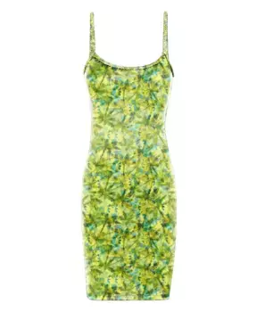 Короткое вечернее платье F**K, зеленый