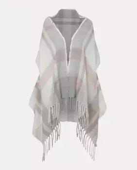 Короткое женское пончо Easy Wear, мультиколор